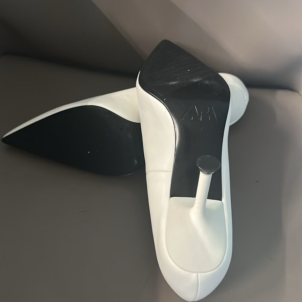 Zara stiletto heels white - Picture 4 of 4